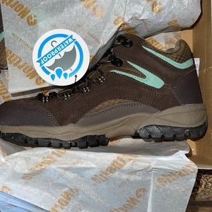 Northside Womens Pioneer Mid Leather Waterproof Hiking Shoe